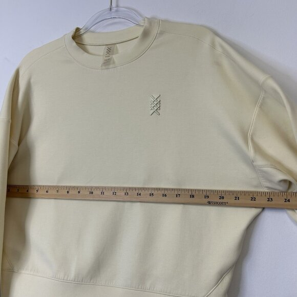 Rhone Dream Glow Crew Neck Sweatshirt Women’s Size XS Lemon Mist Yellow - Picture 5 of 8